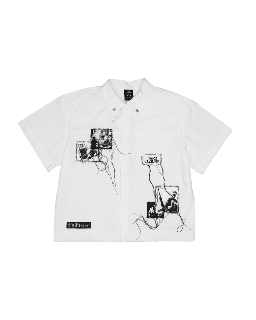 Third Culture White Combat Shirt