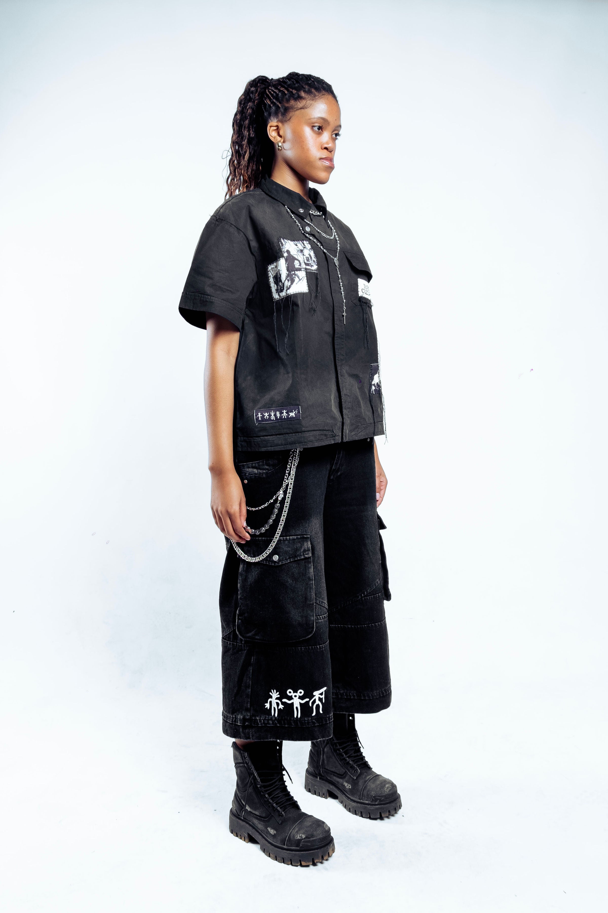 Third Culture Black Combat Shirt