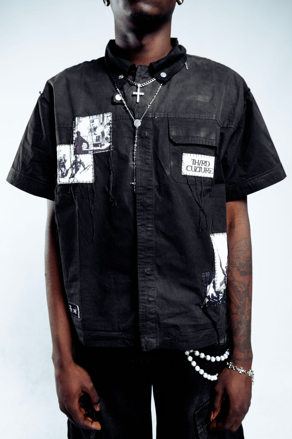 Third Culture Black Combat Shirt