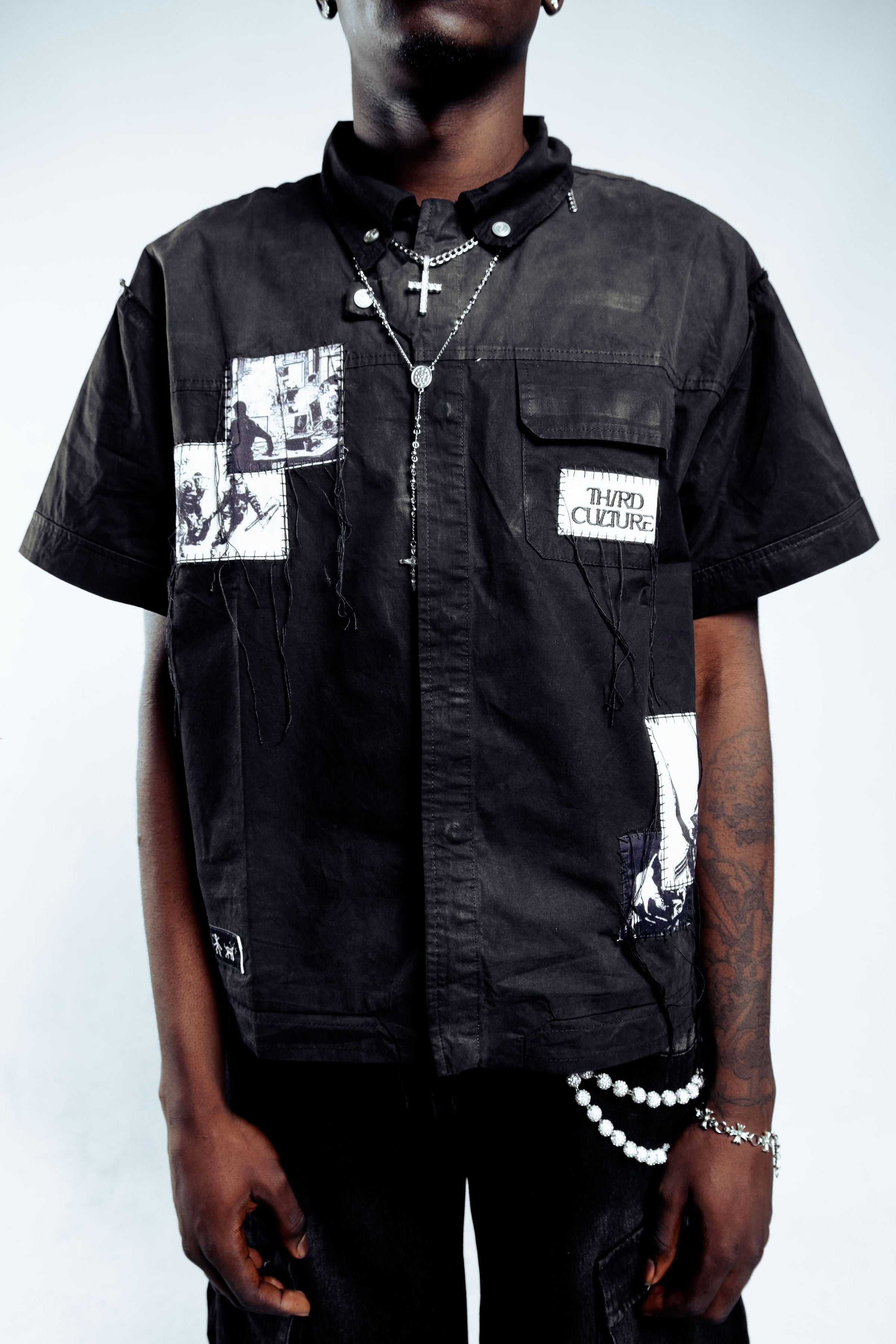 Third Culture Black Combat Shirt